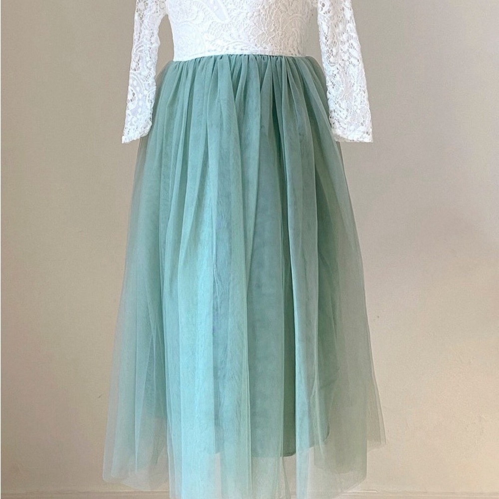 Bohemian Boho Flower girl dress